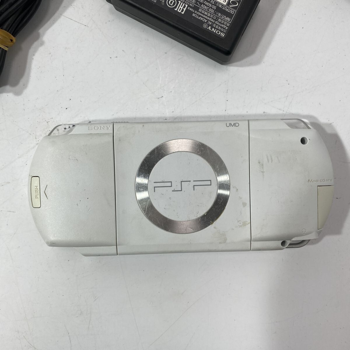 動作確認/初期化済み SONY PSP 本体 PSP-1000 ver6.31 セラミック