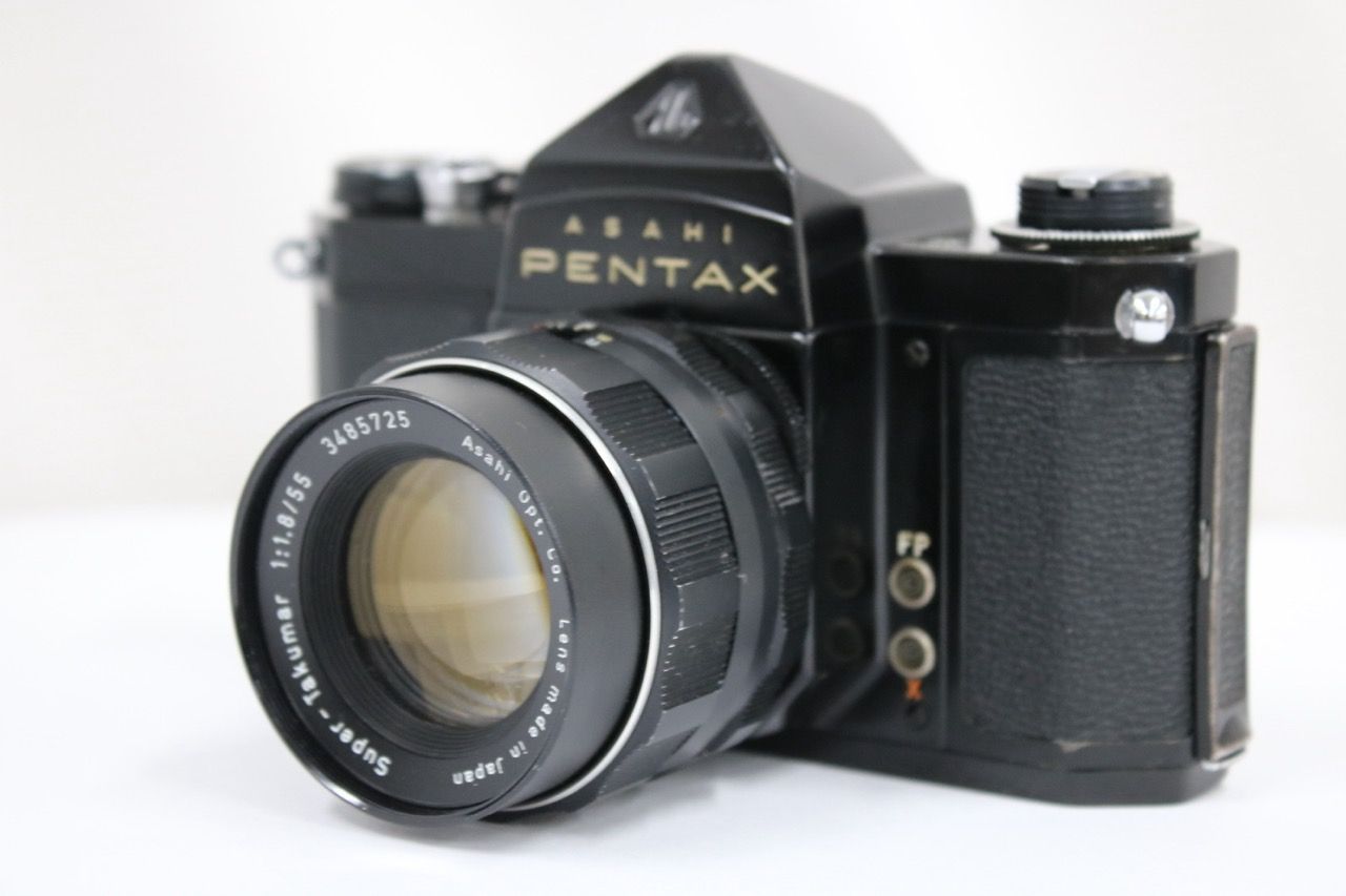 PENTAX S2 一眼レフ TAKUMARレンズ付 ジャンク 返品保証】 ペンタックス Pentax S2 Super-Takumar 55mm F1.8 M42