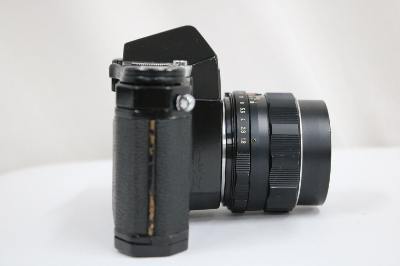 送料無料　4点セット　PENTAX　ペンタックス　TAKUMAR　カメラ　レンズ 返品保証】 ペンタックス Pentax S2 Super-Takumar 55mm F1.8 M42