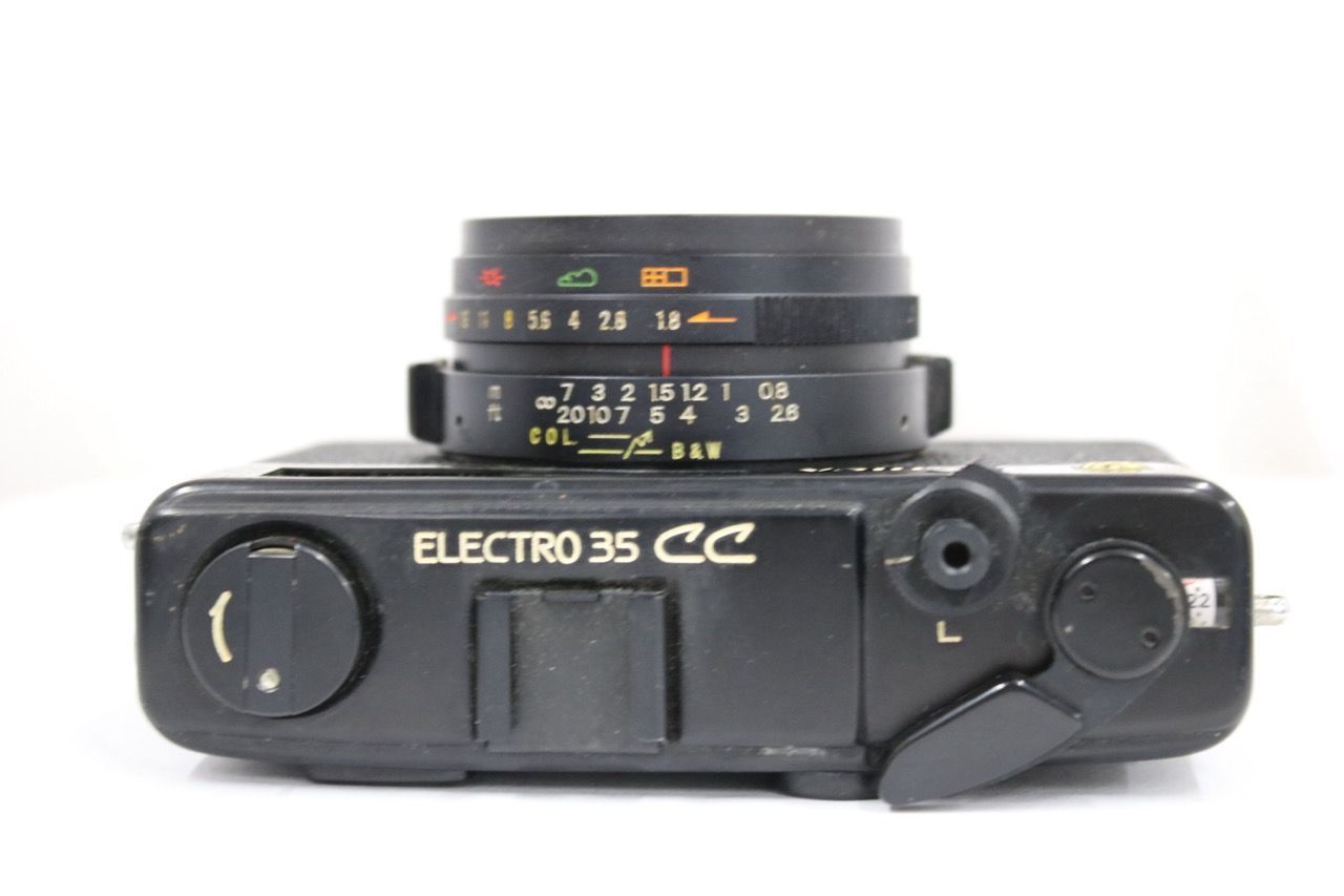 返品保証】 ヤシカ Yashica ELECTRO 35 CC COLOR-YASHINON DX 35mm F1