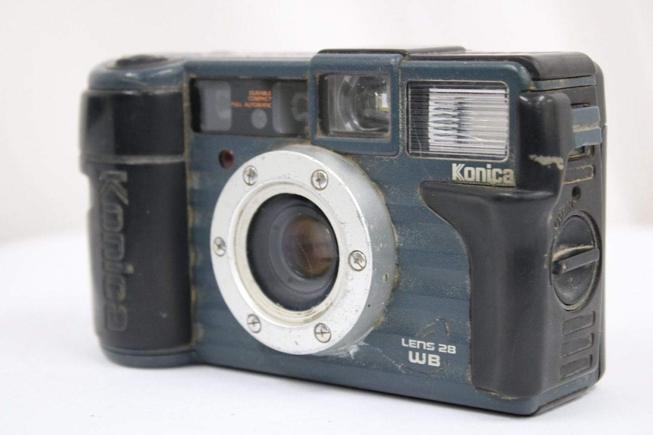 【訳あり品】 コニカ KONICA 現場監督 28 WB コンパクトカメラ e12802