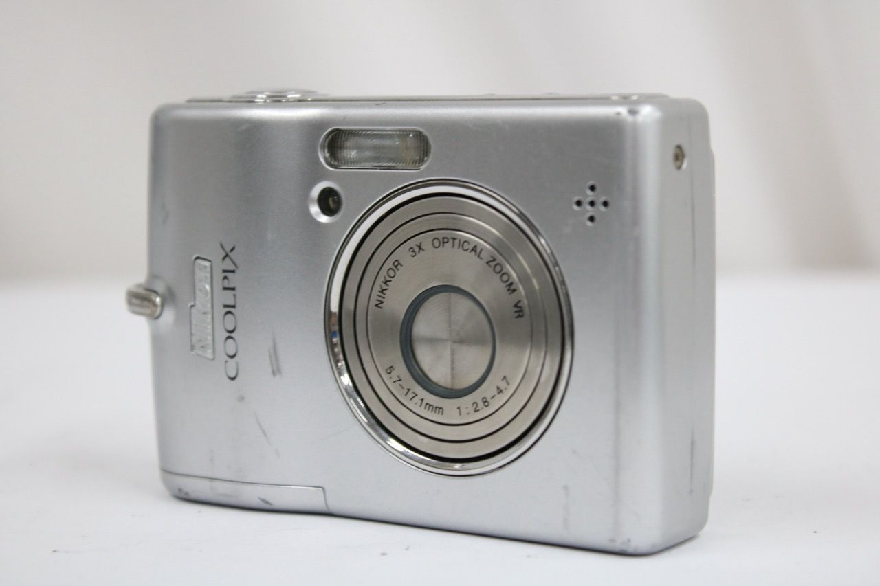 【返品保証】 ニコン Nikon COOLPIX L12 3x コンパクトデジタルカメラ e12818