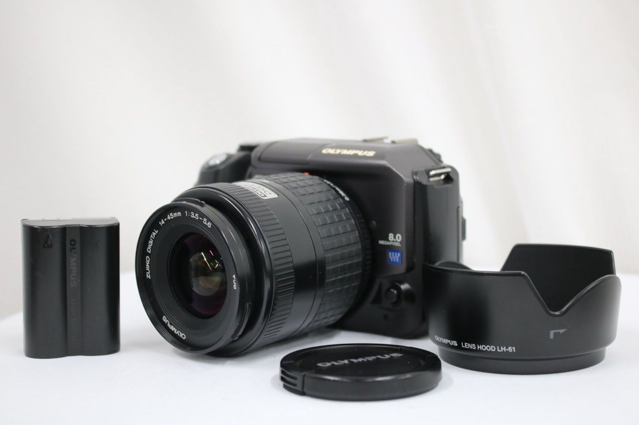 【返品保証】 オリンパス Olympus E-300 ZUIKO DIGITAL 14-45mm F3.5-5.6 デジタル一眼 e12826