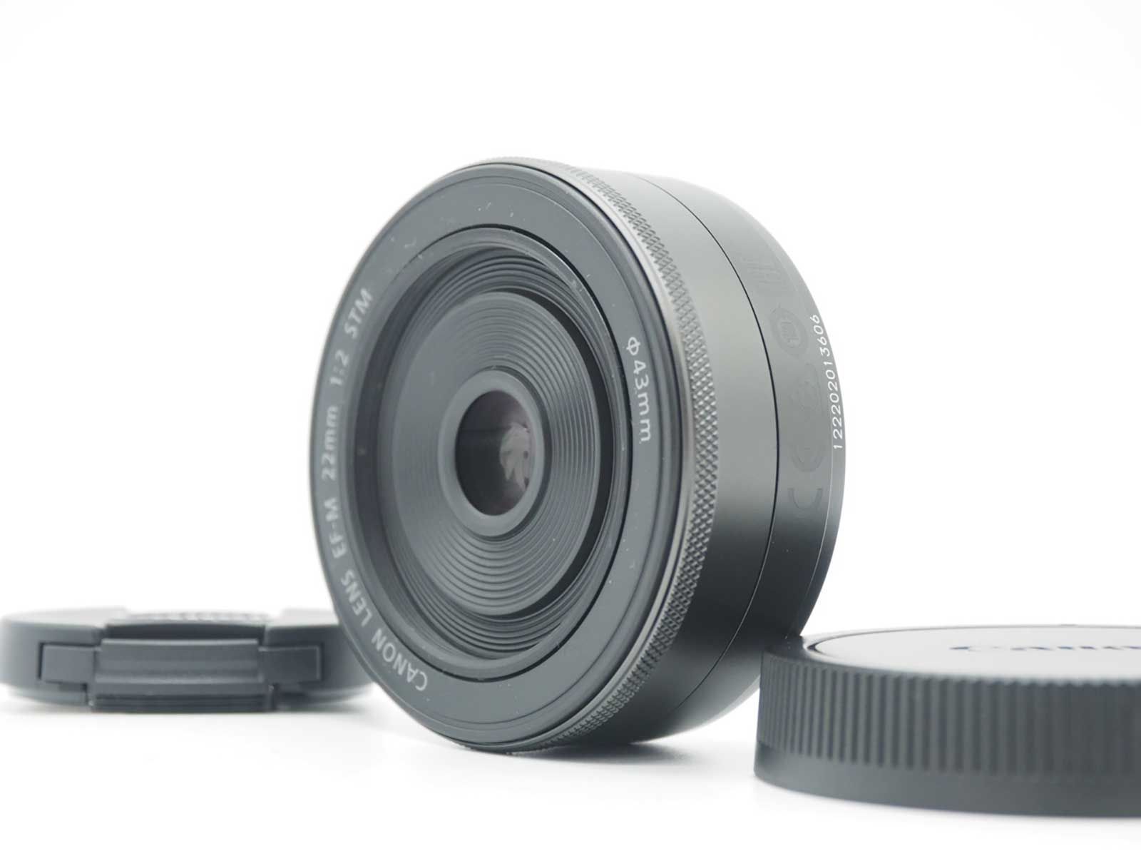 キャノン Canon EF-M 22mm f/2 STM Lens for EOS M EF-M Mount Black [新品同様] #Z6203A
