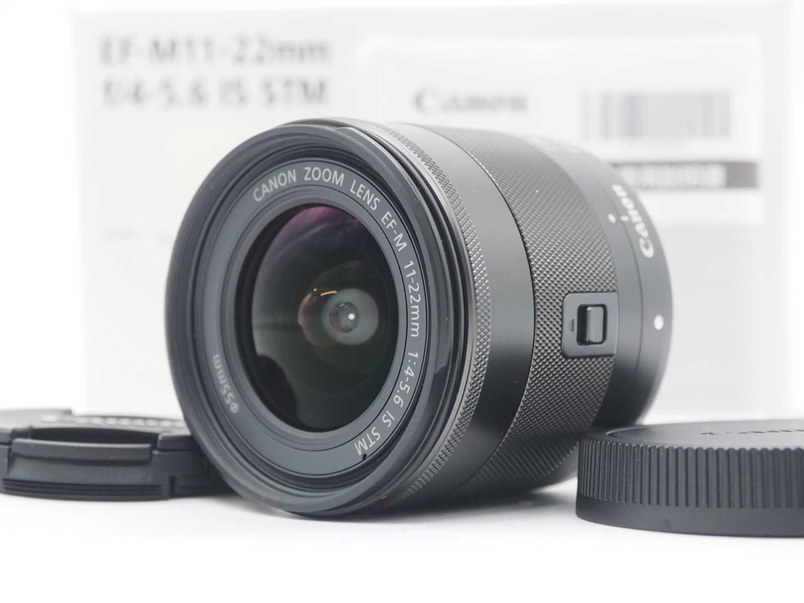 キャノン Canon EF-M 11-22mm F/4-5.6 IS STM AF Lens 元箱 [新品同様] #Z6202A 19,671円