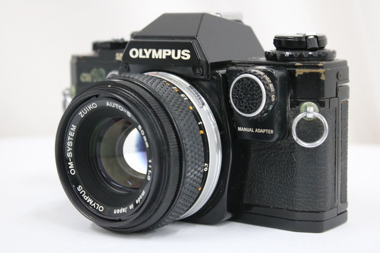 【返品保証】 オリンパス Olympus OM10 ZUIKO AUTO-S 50mm F1.8 ボディレンズセット e12811