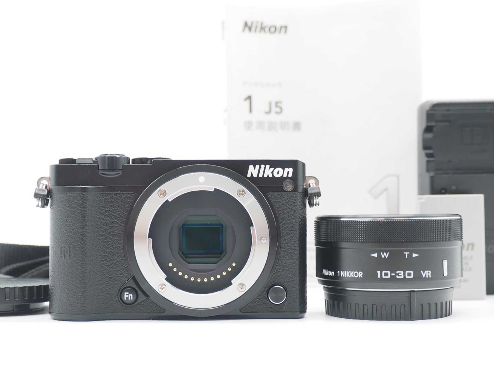 ニコン Nikon 1 J5 Digital Camera Black 10-30mm Lens 238 Shots [美品] #Z6205A