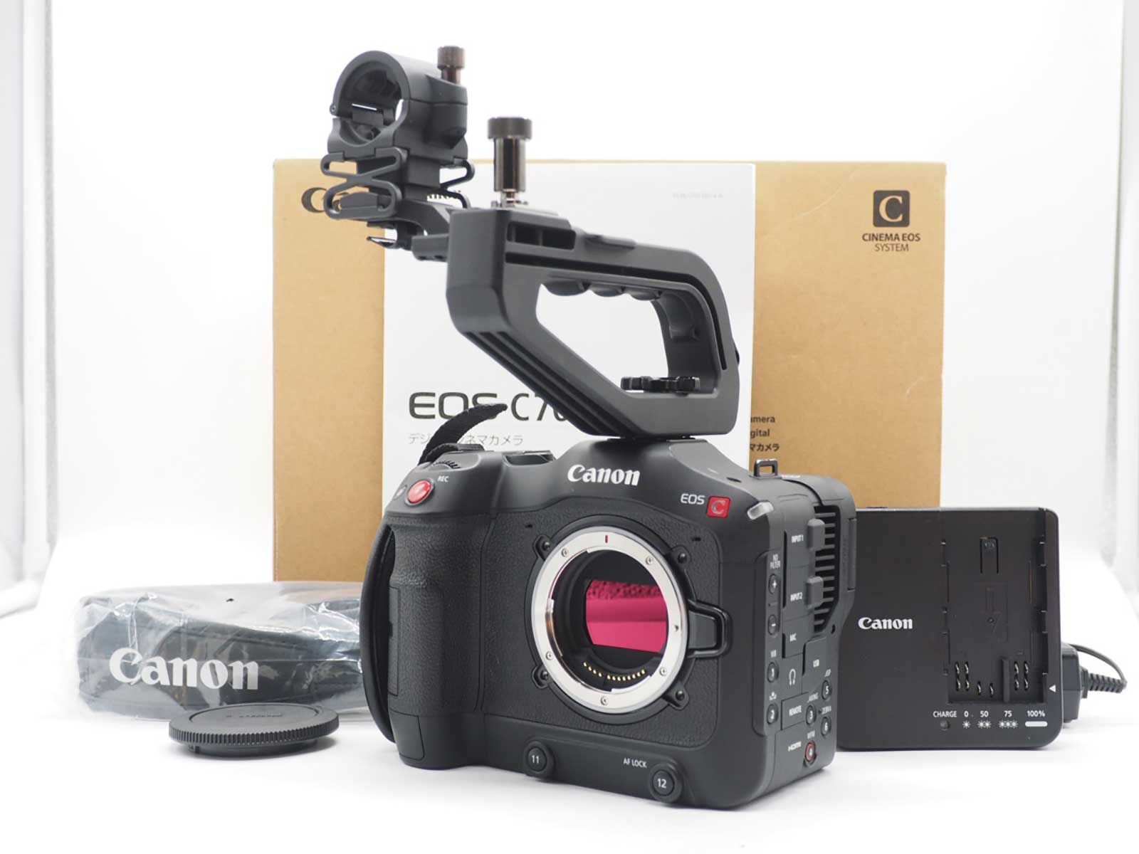 キャノン Canon EOS C70 4K Cinema Digital Camera 1135 Hour 元箱 [美品] #Z6212A