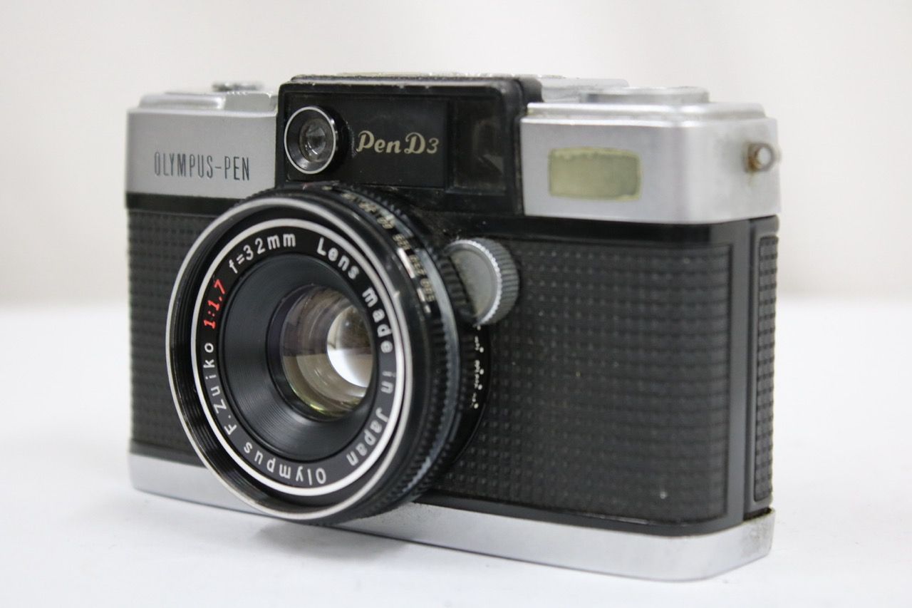 【返品保証】 オリンパス Olympus OLYMPUS-PEN PEN-D F.ZUIKO 32mm F1.7 カメラ e12854
