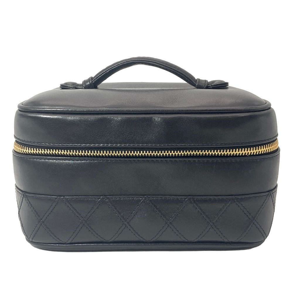 シャネル CHANEL ビコローレ バニティバッグ ポーチ レザー A01618