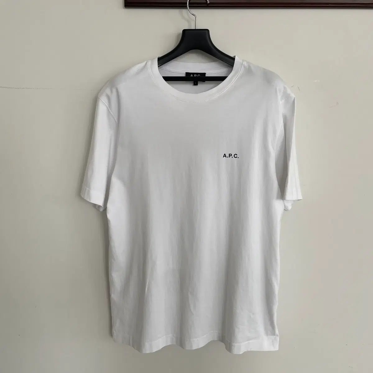 A.P.C. アーペーセー ロゴ 白 半袖 Tシャツ