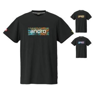 【新品・5営業日で発送】andro(アンドロ) ナパTシャツ_デオ_MBL__BK／OG (300023080) サイズ : 3XS
