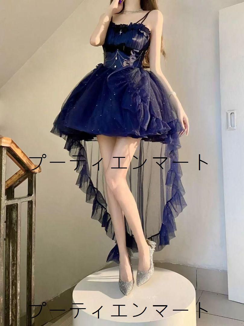 人気商品 ゴスロリドレス ポラリスライトドレスプレミアム星空の細閃姫スカート ロリータ