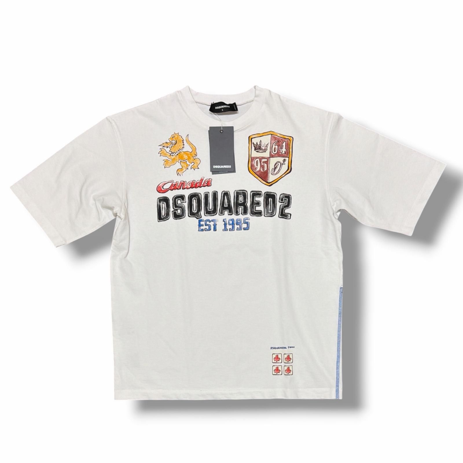 国内正規 未使用 DSQUARED2 Loose Fit Tee ルーズフィットTシャツ 