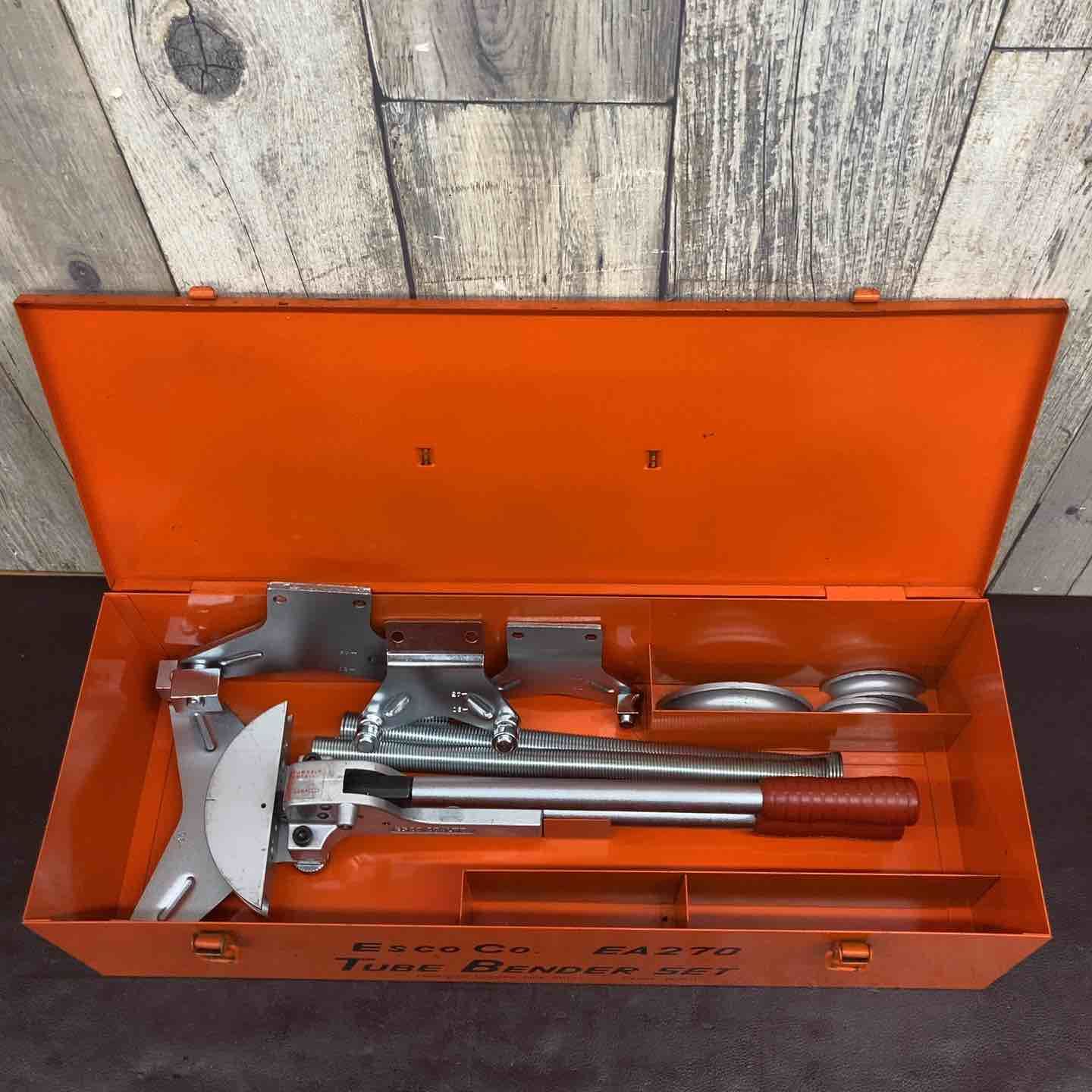 特殊工具 【品】 エスコ(ESCO) 3/8-3/4ラチェット式ベンダーセット 