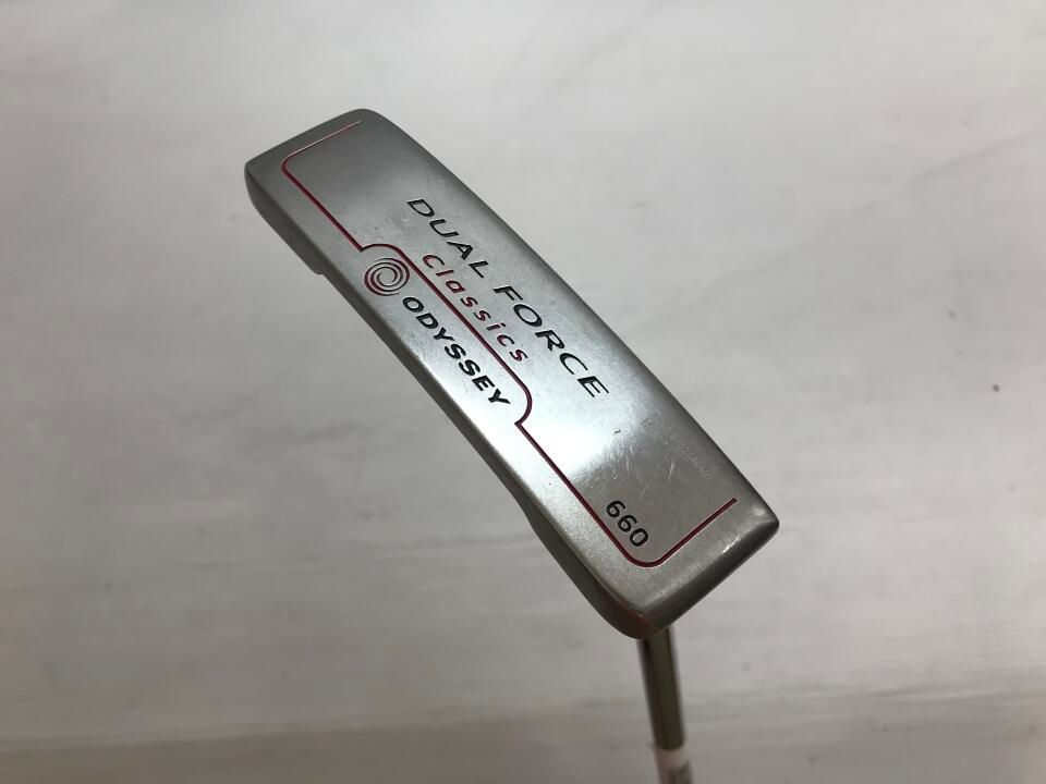 オデッセイ デュアルフォース クラシック 660 パター 中古 ゴルフドゥ