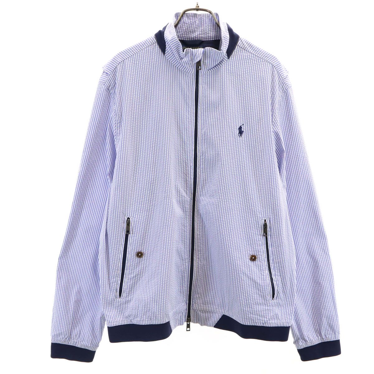 美品 POLO GOLF RALPH LAUREN ポロゴルフラルフローレン ストライプ柄 