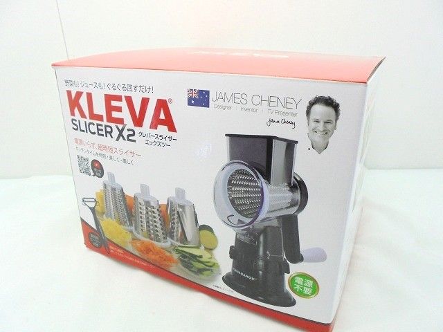 26g-555x【中古】KLEVA SKICER X2 クレバースライサー エックスツー KS-X2 ジューサー スライサー