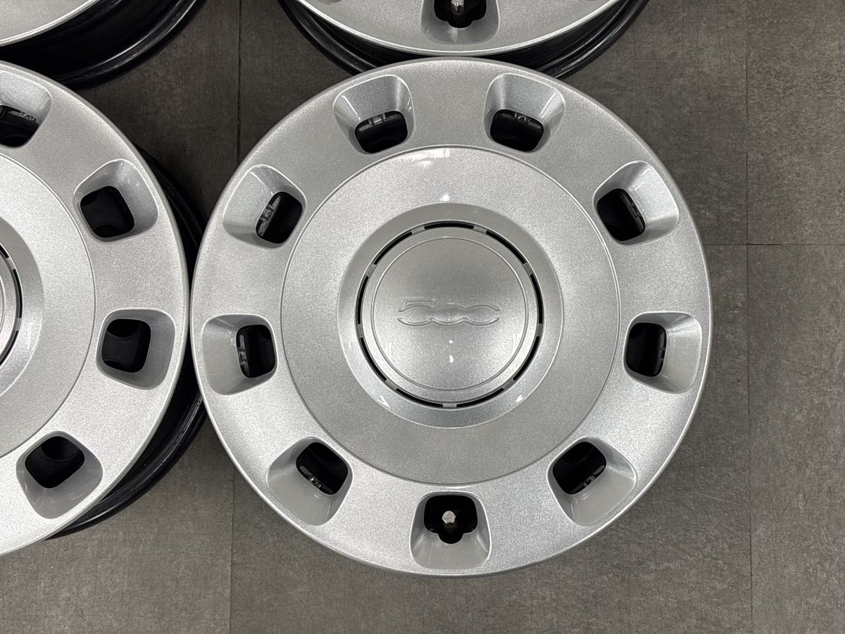 美品】フィアット 500 純正 14in 5.5J +35 PCD98 4本セット パンダ