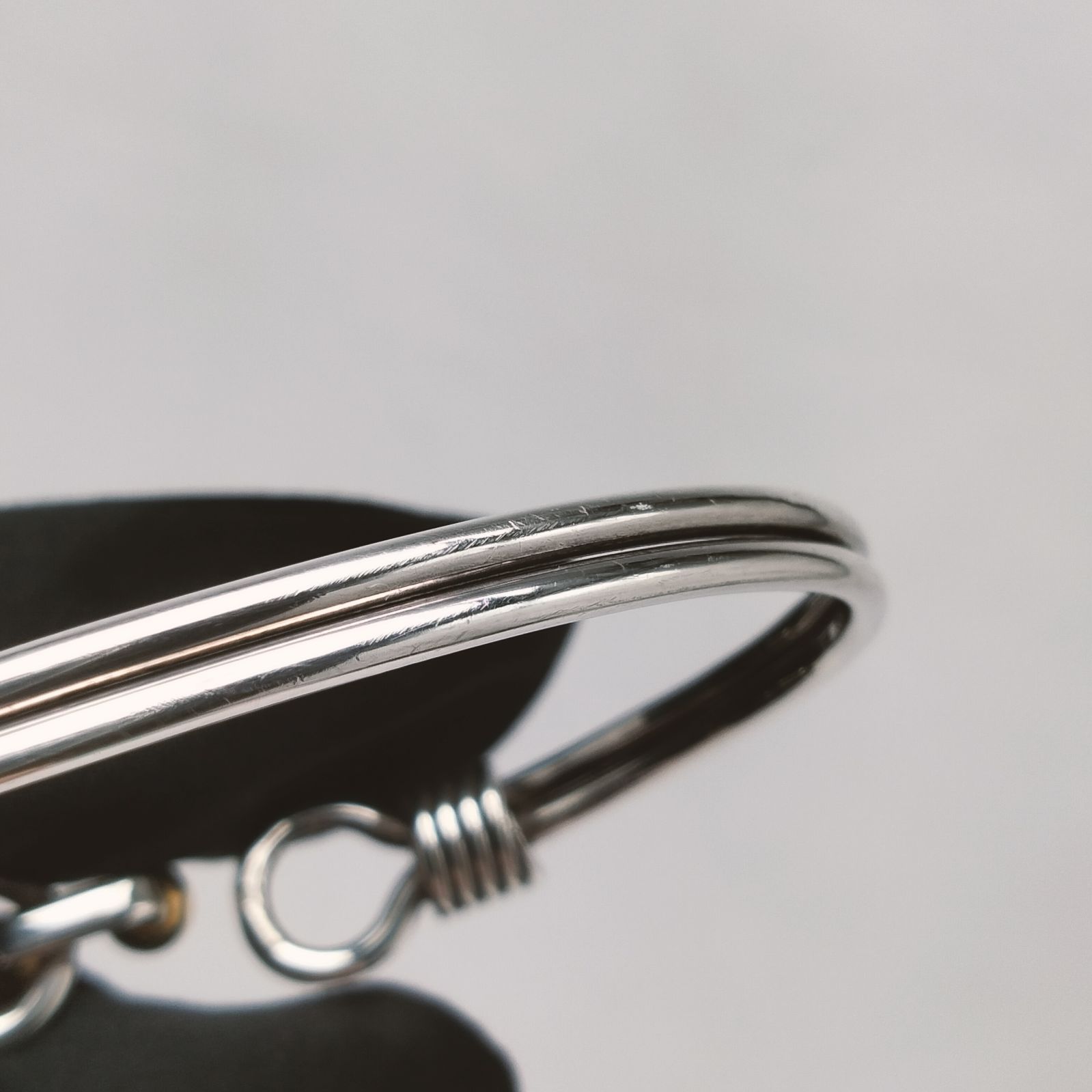 ✨️Tiffany&Co.✨️ ティファニー ダブルフック＆アイ バングル SV925 