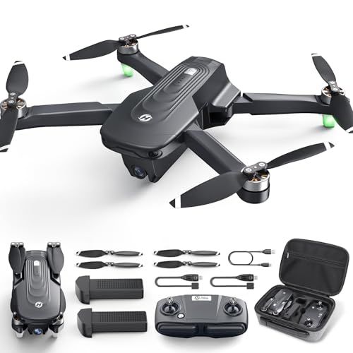 ☆新品☆Holy Stone ドローン 4Kカメラ付き GPS搭載 リモートID内蔵 ブラシレスモーター 折り畳み式 バッテリー2個 フライト時間46分 110°広角カメラ 収納ケース付き リターンモード フォローミーモード ウェィポイントモ 1f5d2d48