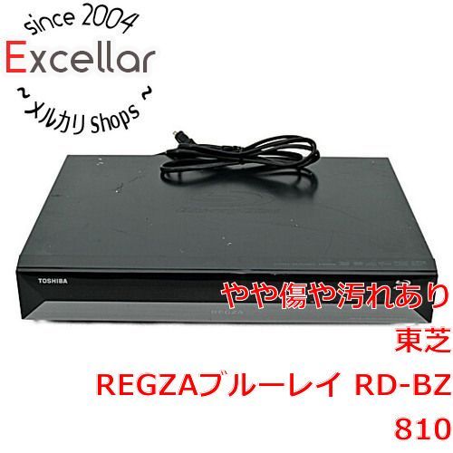 [bn:8] 東芝製　ブルーレイディスクレコーダー REGZA 1TB　RD-BZ810　リモコンなし