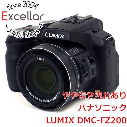 [bn:12] Panasonic　LUMIX DMC-FZ200-K　ブラック/1210万画素