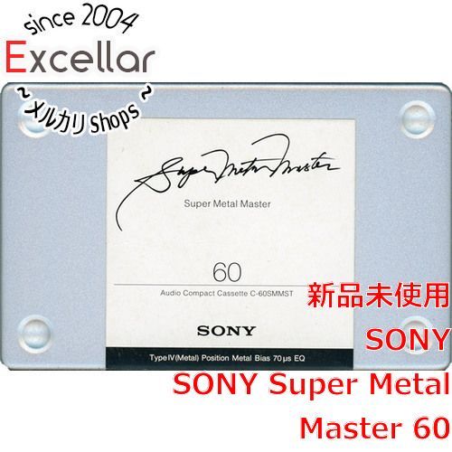 [bn:15] SONY　カセットテープ メタルポジション Super Metal Master　60分