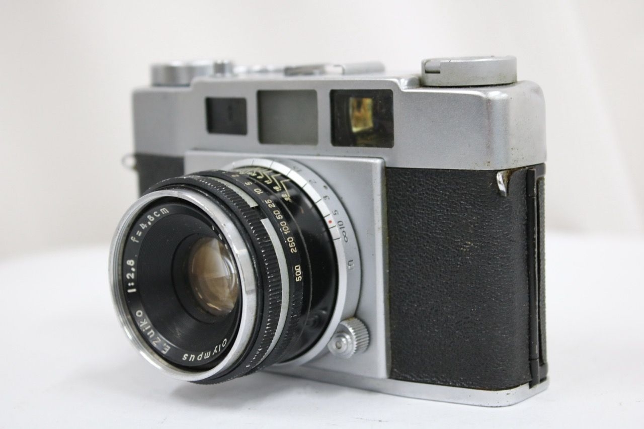 【返品保証】 オリンパス Olympus 35-S E.ZUIKO 4.8cm F2.8 レンジファインダー カメラ e12888