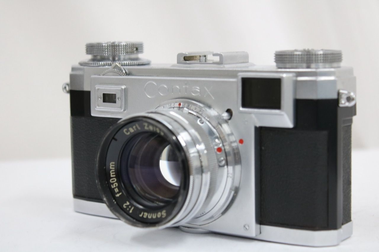 【返品保証】 コンタックス Contax IIa Carl Zeiss Sonnar 50mm F2 レンジファインダー カメラ e12919