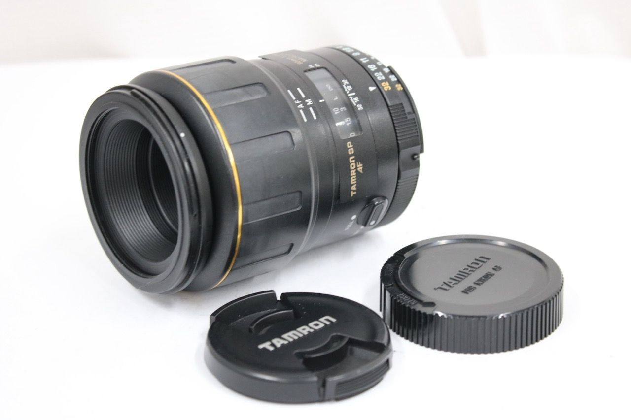 【返品保証】 タムロン Tamron SP AF 90mm F2.8 MACRO ニコンマウント 前後キャップ付き レンズ e12943