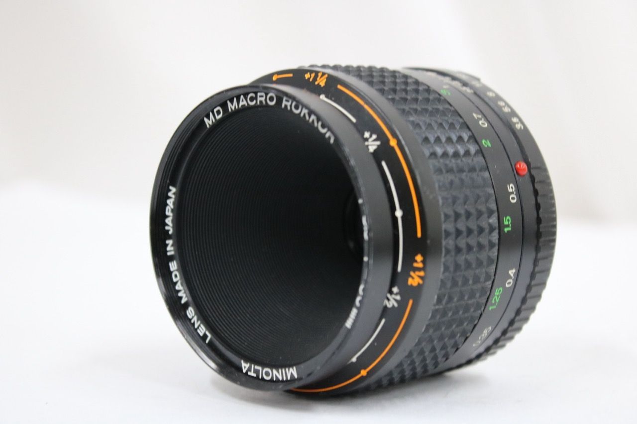 【返品保証】 ミノルタ Minolta MD MACRO ROKKOR 50mm F3.5 レンズ e12947