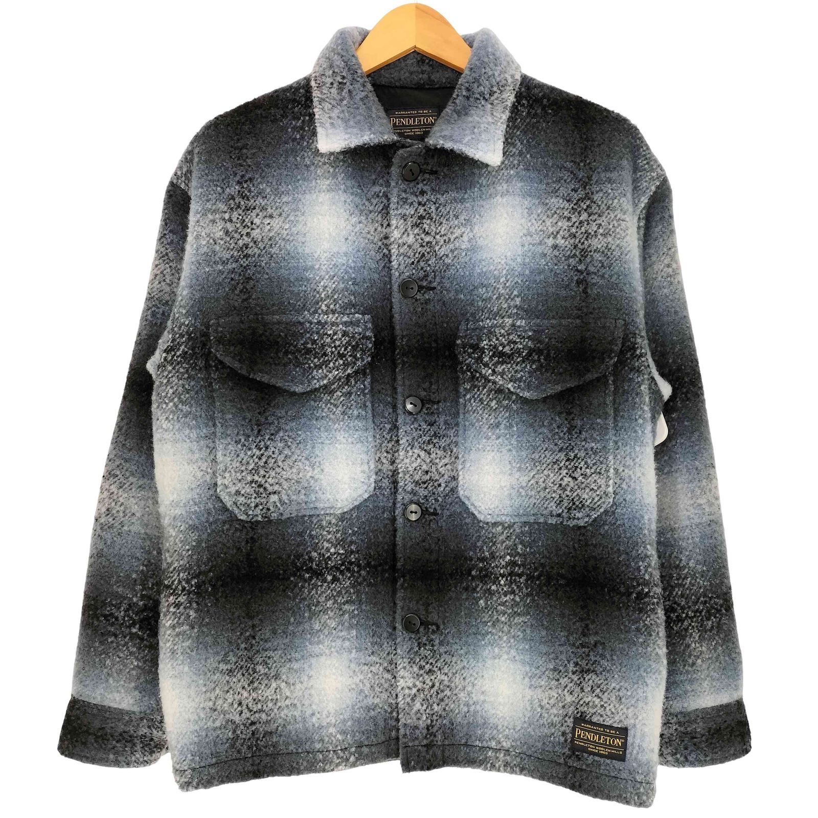 ペンドルトン PENDLETON 別注 オンブレチェック CPOジャケット メンズ import：S