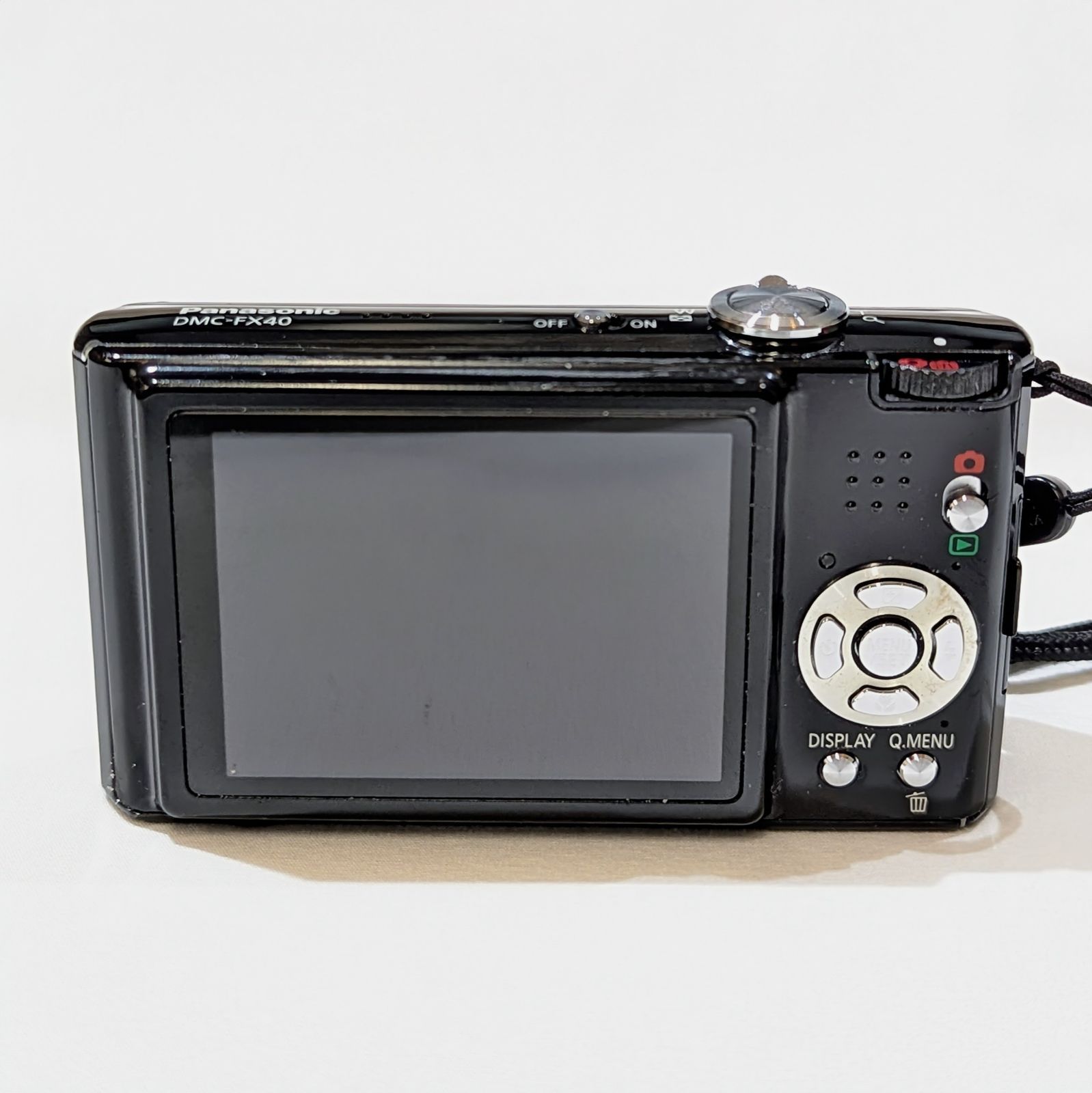 ジャンク品】Panasonic LUMIX DMC-FX40 パナソニック デジタルカメラ
