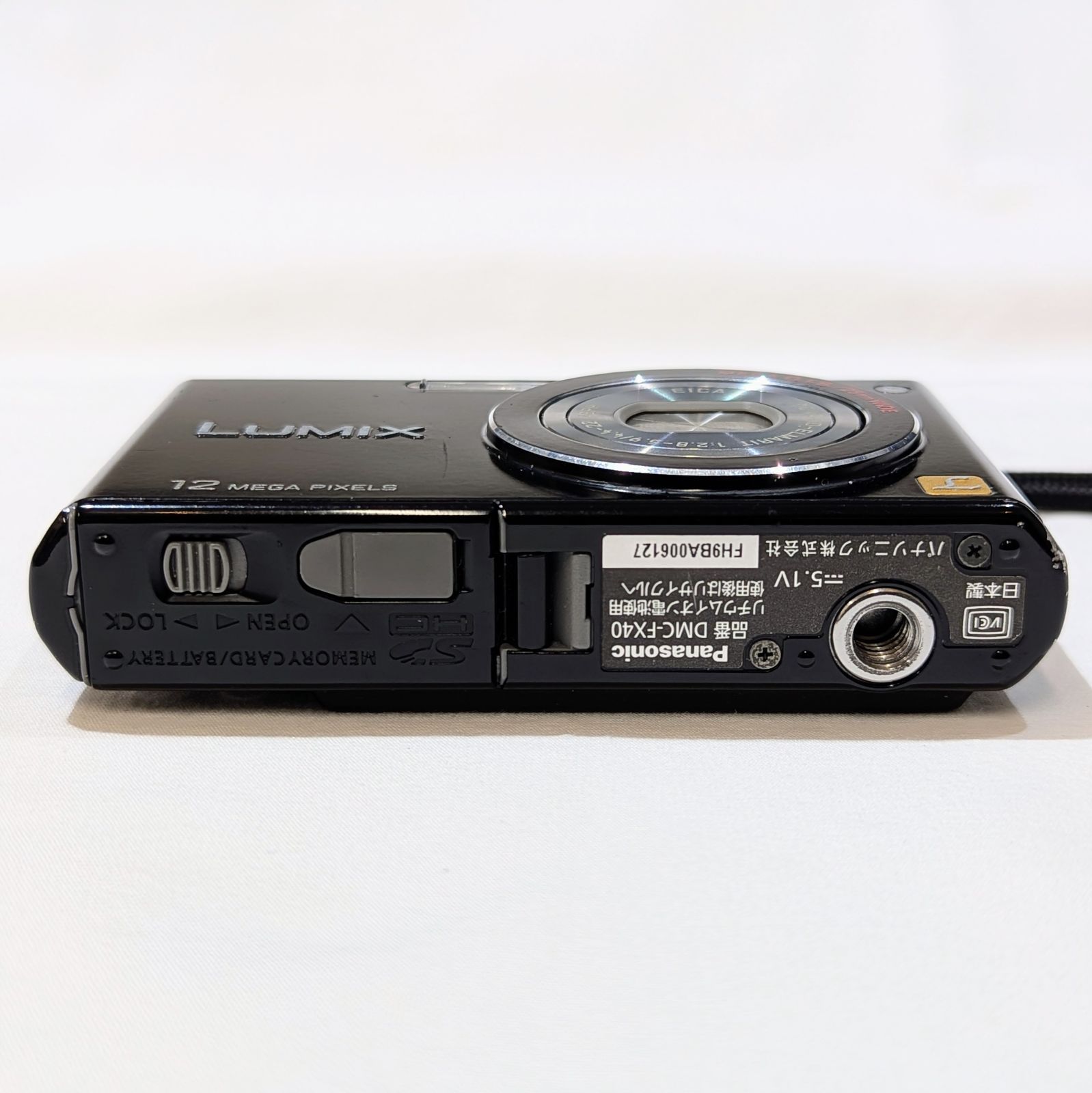 ジャンク品】Panasonic LUMIX DMC-FX40 パナソニック デジタルカメラ