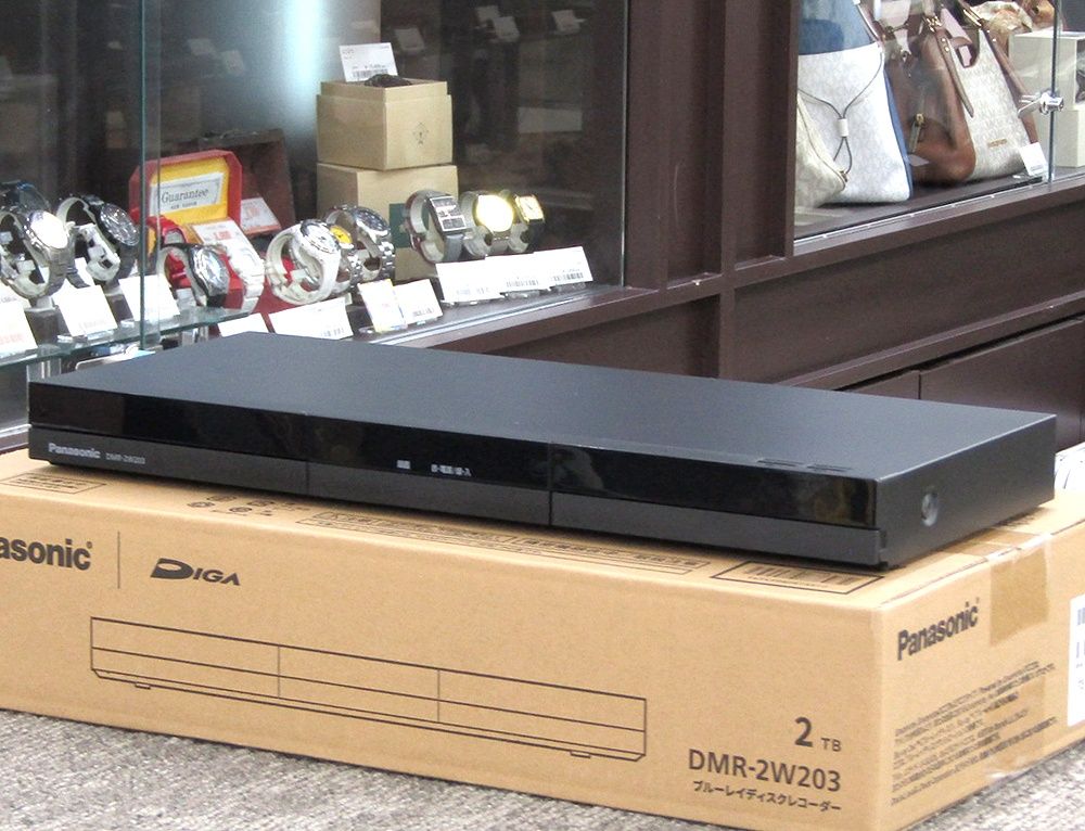 映像機器 開封品 未使用 パナソニック DIGA DMR-2W203 ブルーレイ