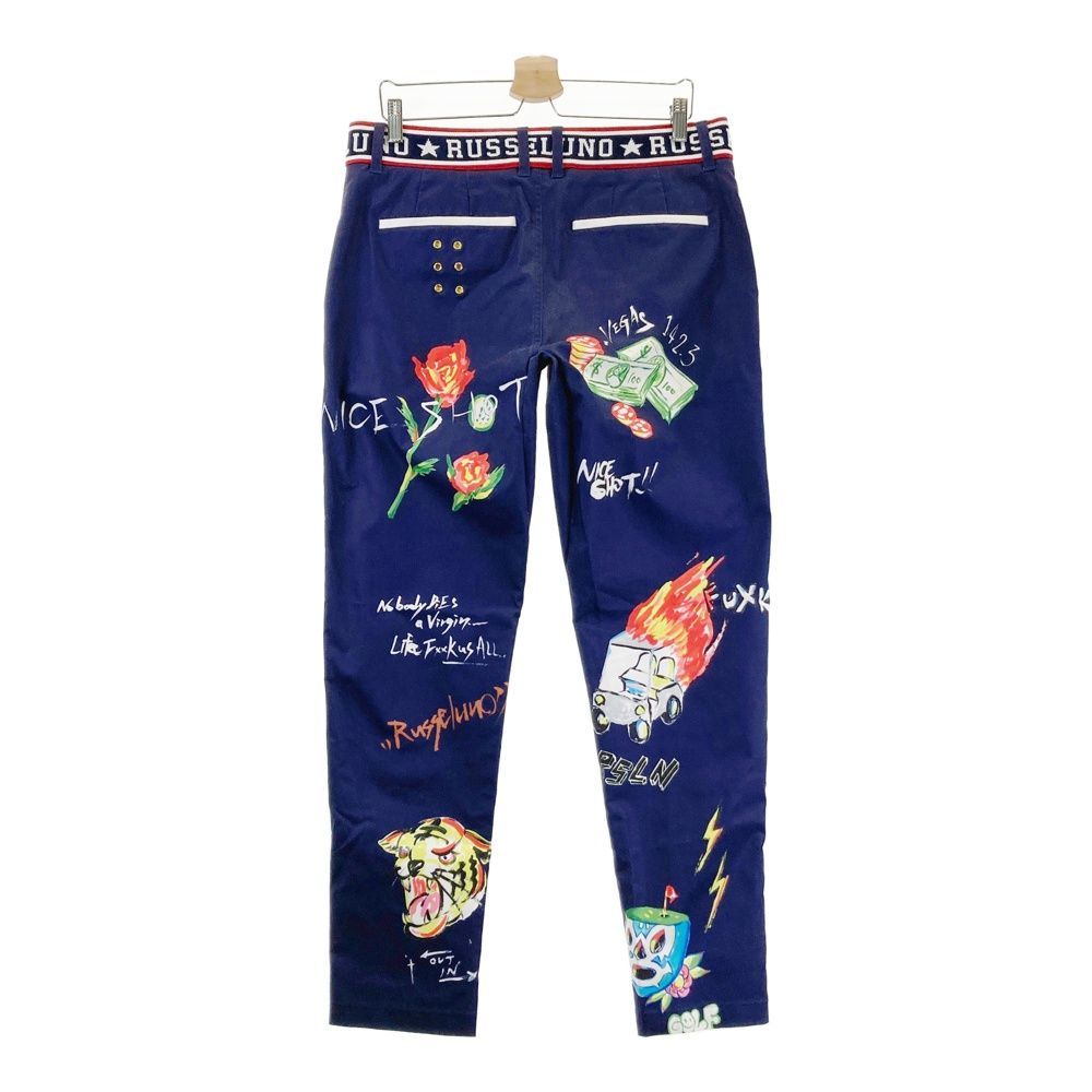 サイズ：6 RUSSELUNO ラッセルノ RS-1920701 ロングパンツ 総柄