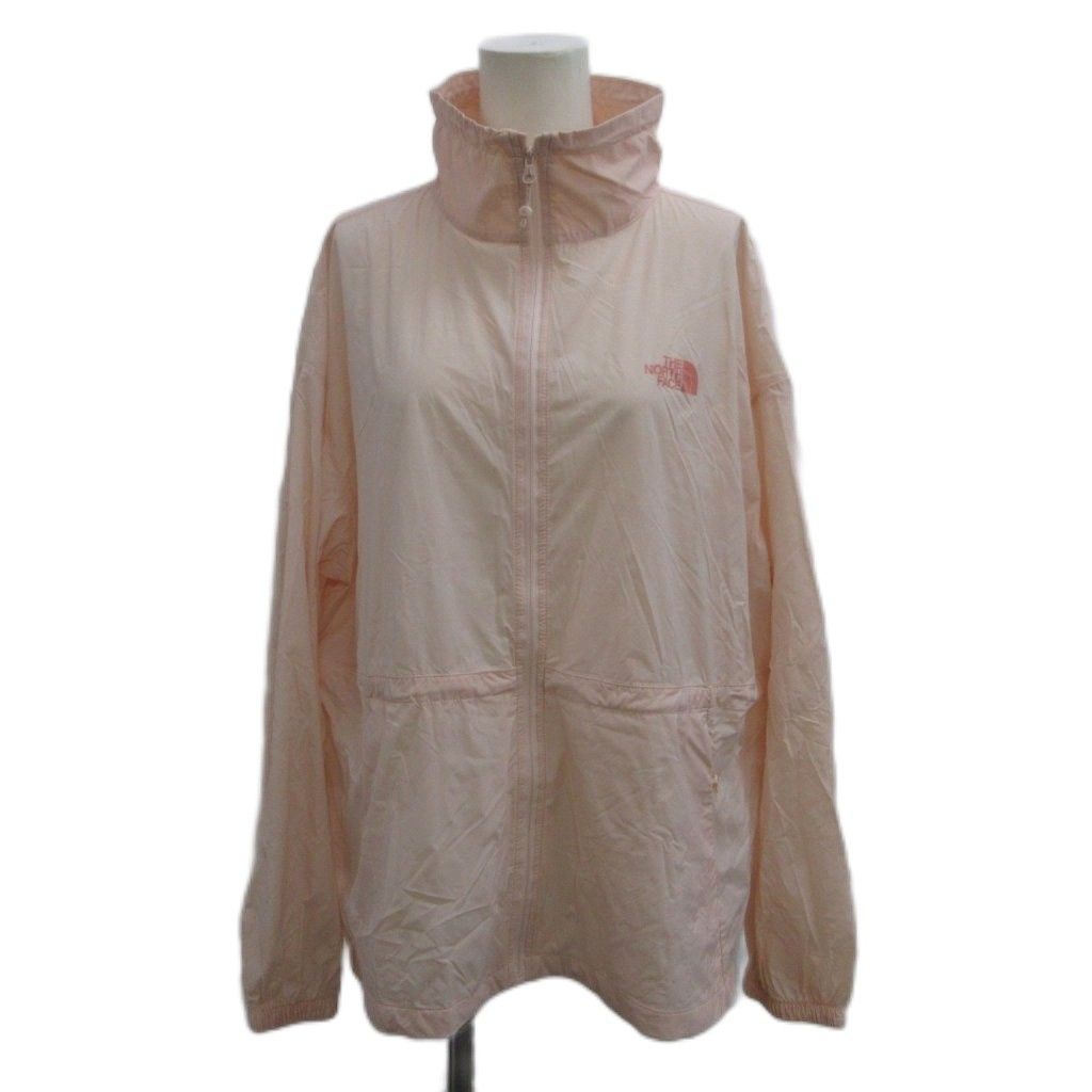 ザノースフェイス THE NORTH FACE ASCEND STRETCH JACKET ジャケット ジャンパー 上着 L ピンク 無地 スタンドカラー 長袖 薄手 NJ3LP34C /PP ■GY19