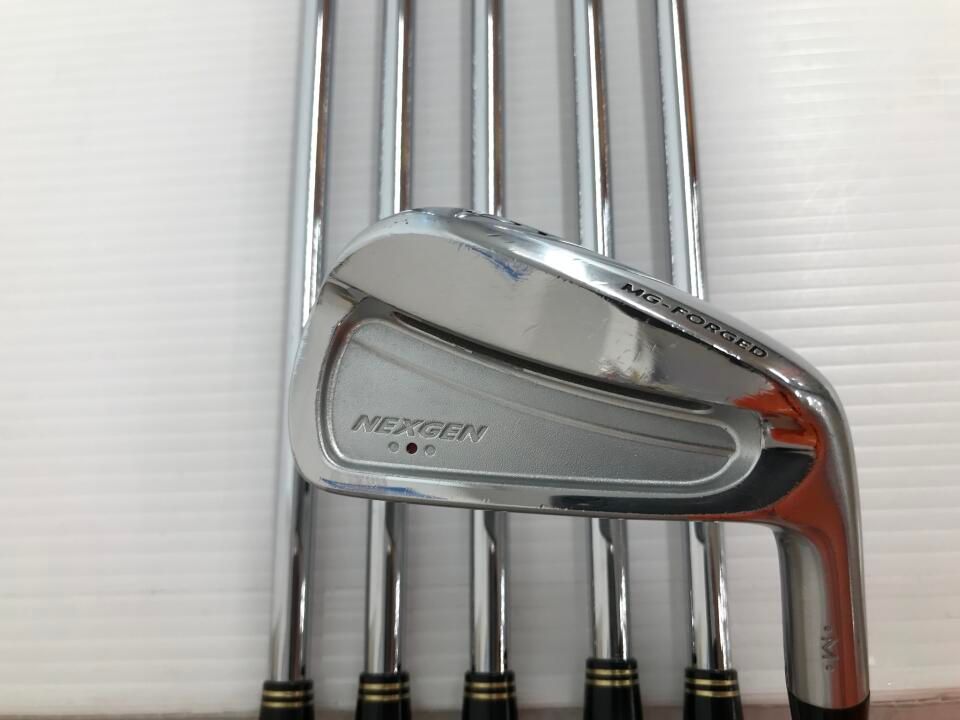 ネクスジェン　MG‐FORGED　NSプロ　Zelos　8　Sフレックス　アイアンセット　中古【最短即日発送】