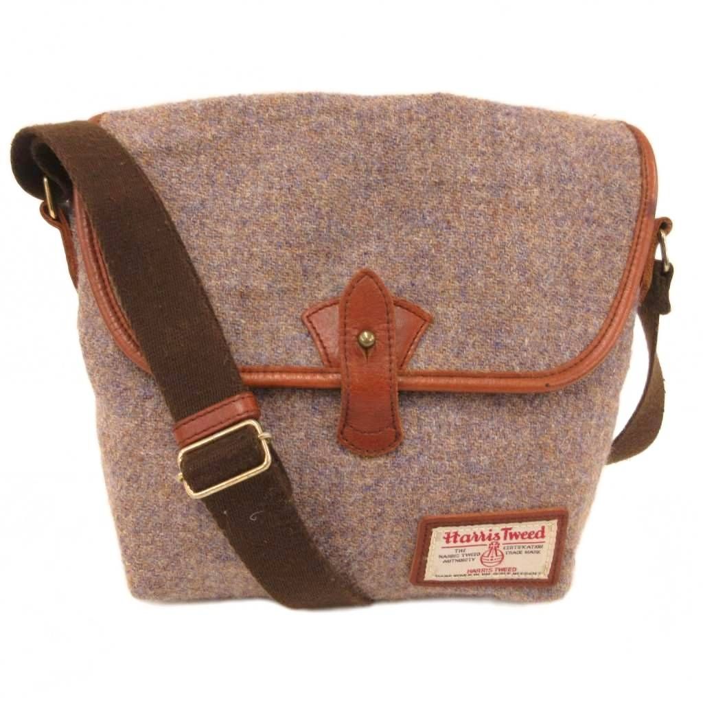 ハリスツイード Harris Tweed ショルダーバッグ メッセンジャー フラップ グレー /JS ■GY99｜詳細画像