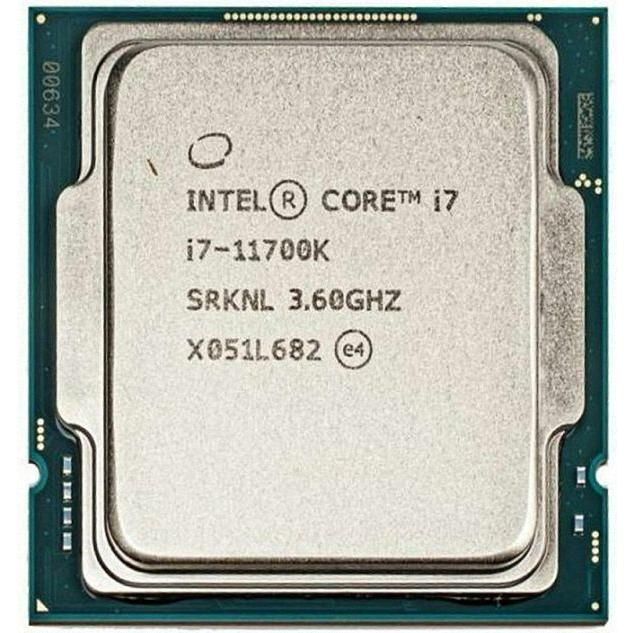 Intel Core i7-11700K SRKNL 8C 3.6GHz 16MB 125W LGA1200 CM8070804488629