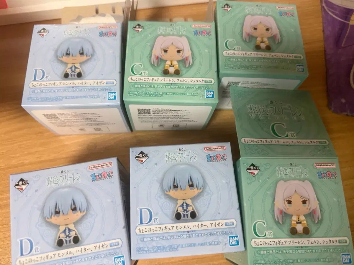 葬送のフリーレン 一番くじ ちょこのっこ フィギュア 6種 フルセット