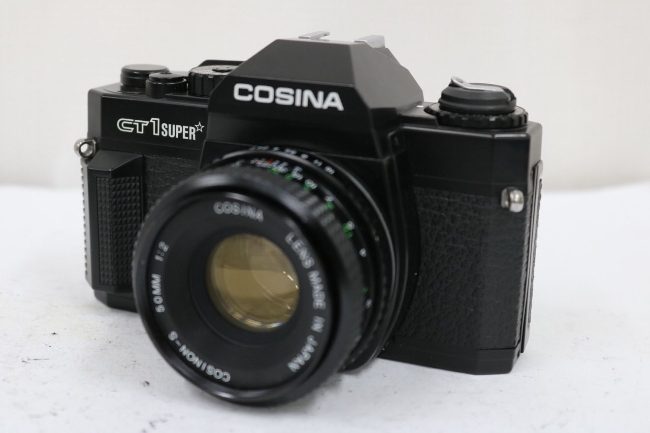 【返品保証】 【希少】 コシナ Cosina CT1 Super ☆ + Cosinon-S 50mm F2 ボディ レンズセット e13000