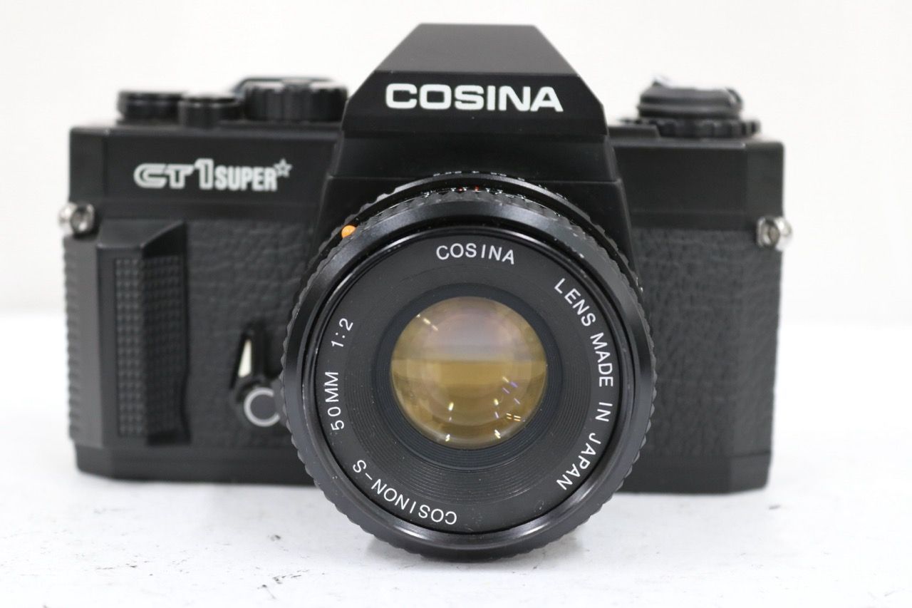 【返品保証】 【希少】 コシナ Cosina CT1 Super ☆ + Cosinon-S 50mm F2 ボディ レンズセット e13000 【返品保証】 【希少】 コシナ Cosina CT1 Super ☆ + Cosinon-S 50mm F2 ボディ レンズセット e13000