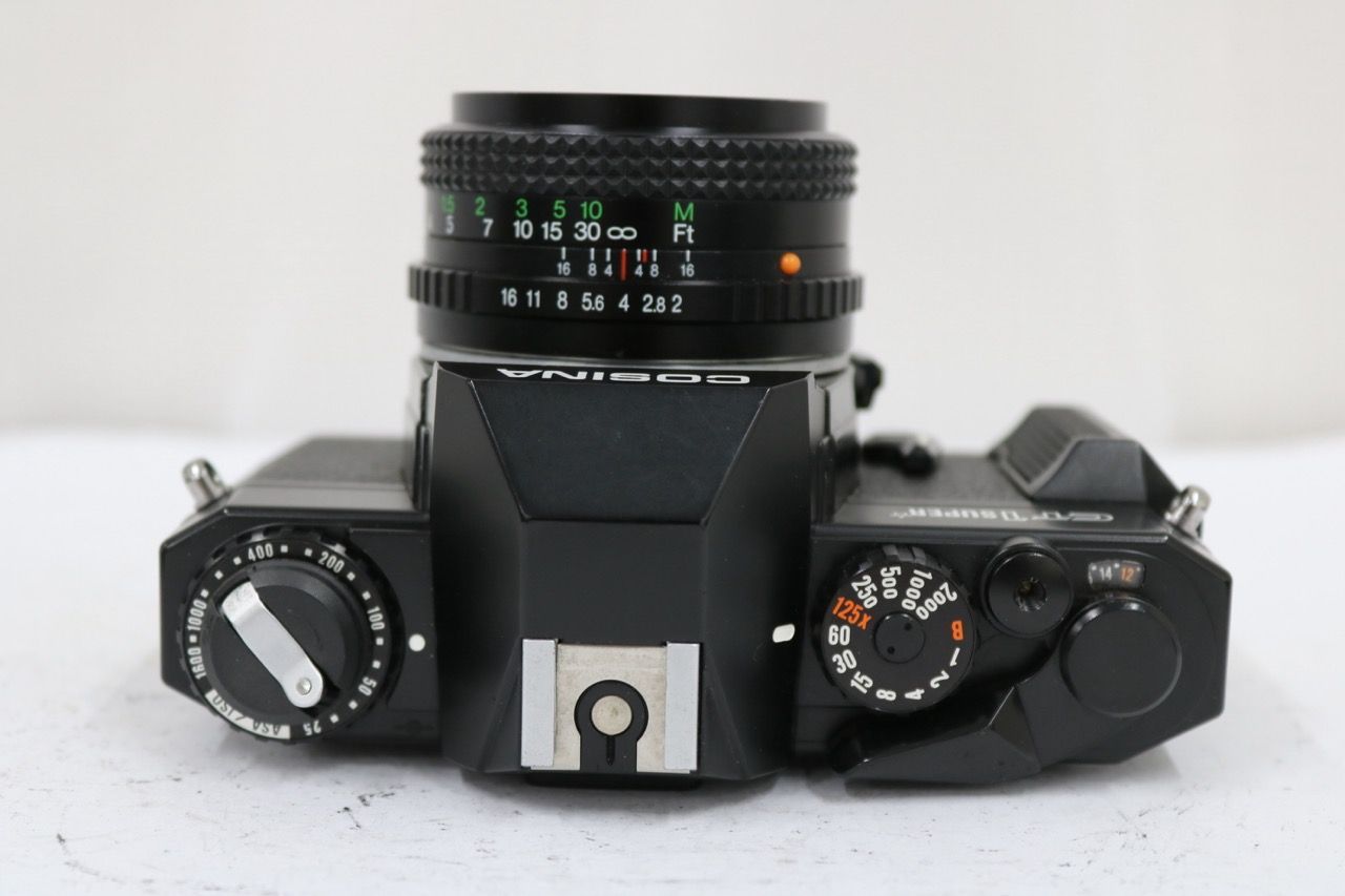 【返品保証】 【希少】 コシナ Cosina CT1 Super ☆ + Cosinon-S 50mm F2 ボディ レンズセット e13000 【返品保証】 【希少】 コシナ Cosina CT1 Super ☆ + Cosinon-S 50mm F2 ボディ レンズセット e13000
