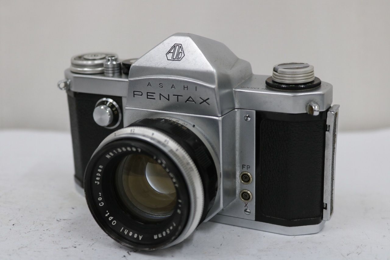 【返品保証】 ペンタックス Pentax AP + Takumar 58mm F2 プリセット絞り ボディ レンズセット e13001