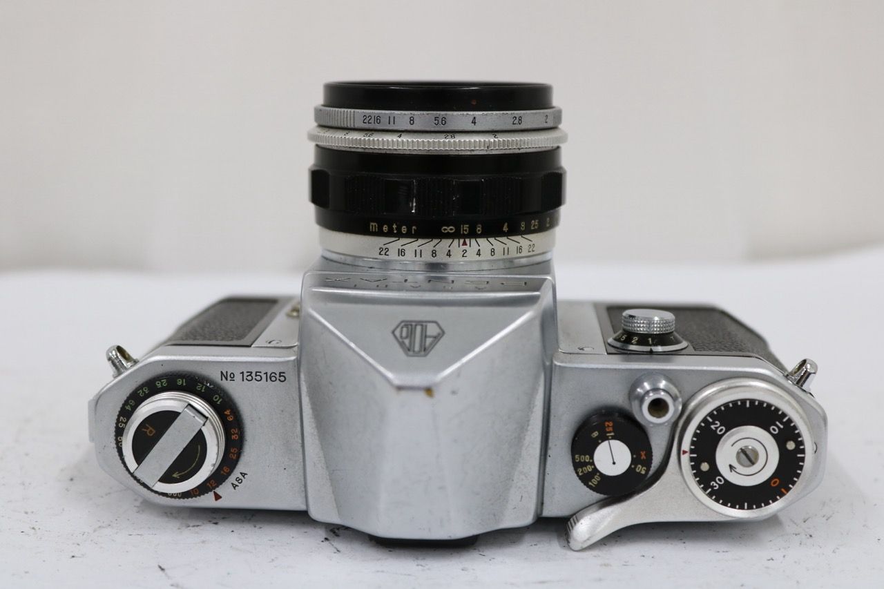【返品保証】 ペンタックス Pentax AP + Takumar 58mm F2 プリセット絞り ボディ レンズセット e13001