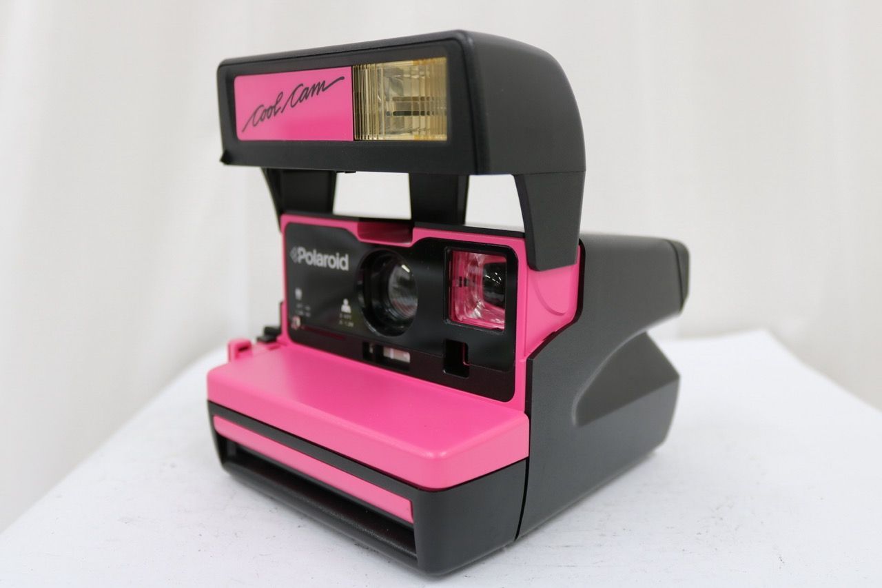 【返品保証】 ポラロイド Polaroid Coolcam ピンク e13002