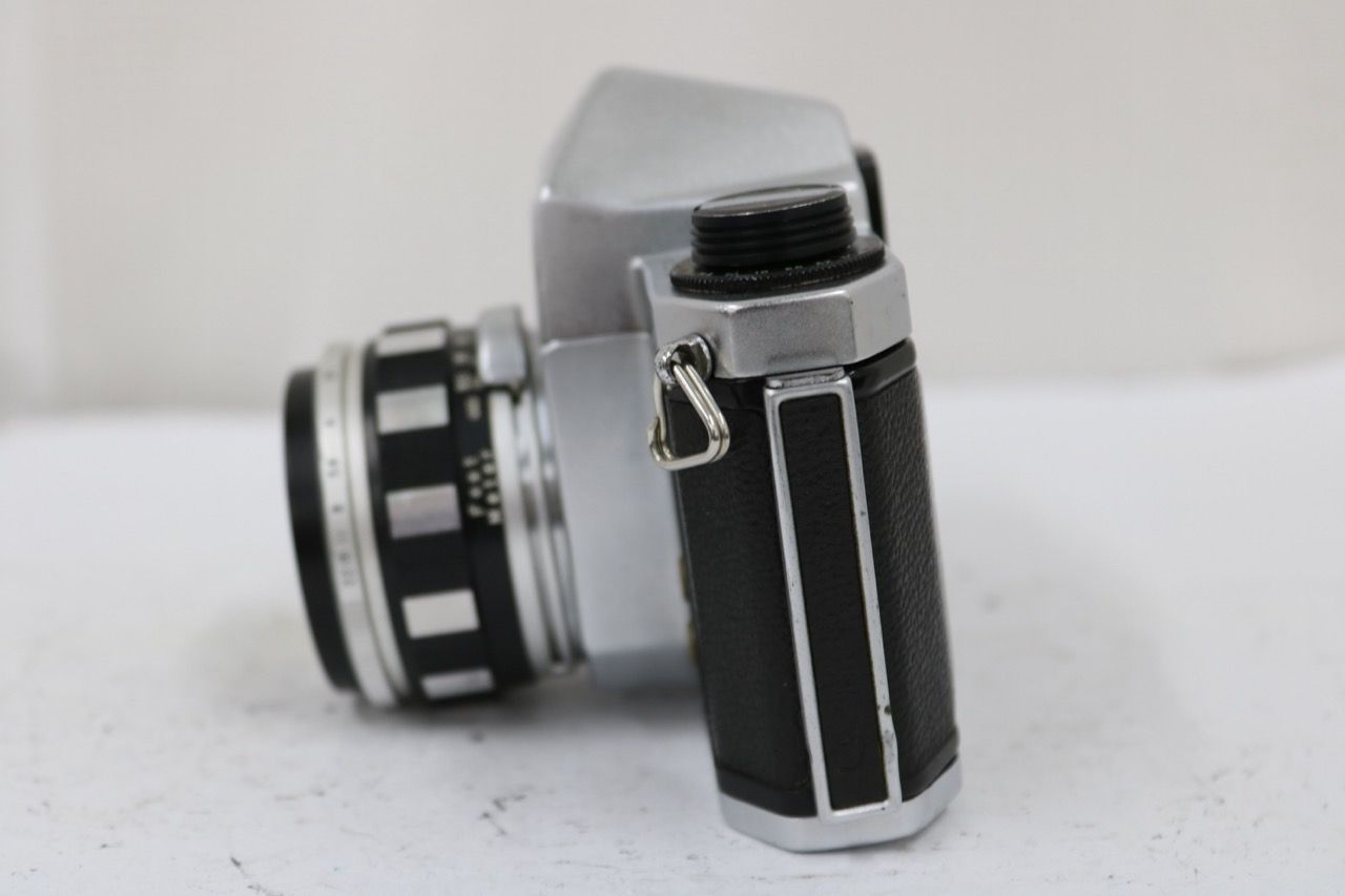 【返品保証】 ペンタックス Pentax K + 55mm F1.8 ゼブラ ボディ レンズセット e13003