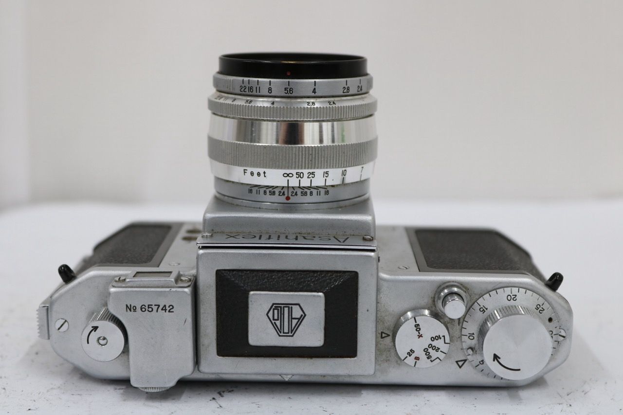 【訳あり品】 ペンタックス Pentax AP + Takumar 58mm F2.4 プリセット絞り ボディ レンズセット e13004